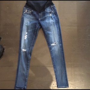 AG Maternity jeans, full panel